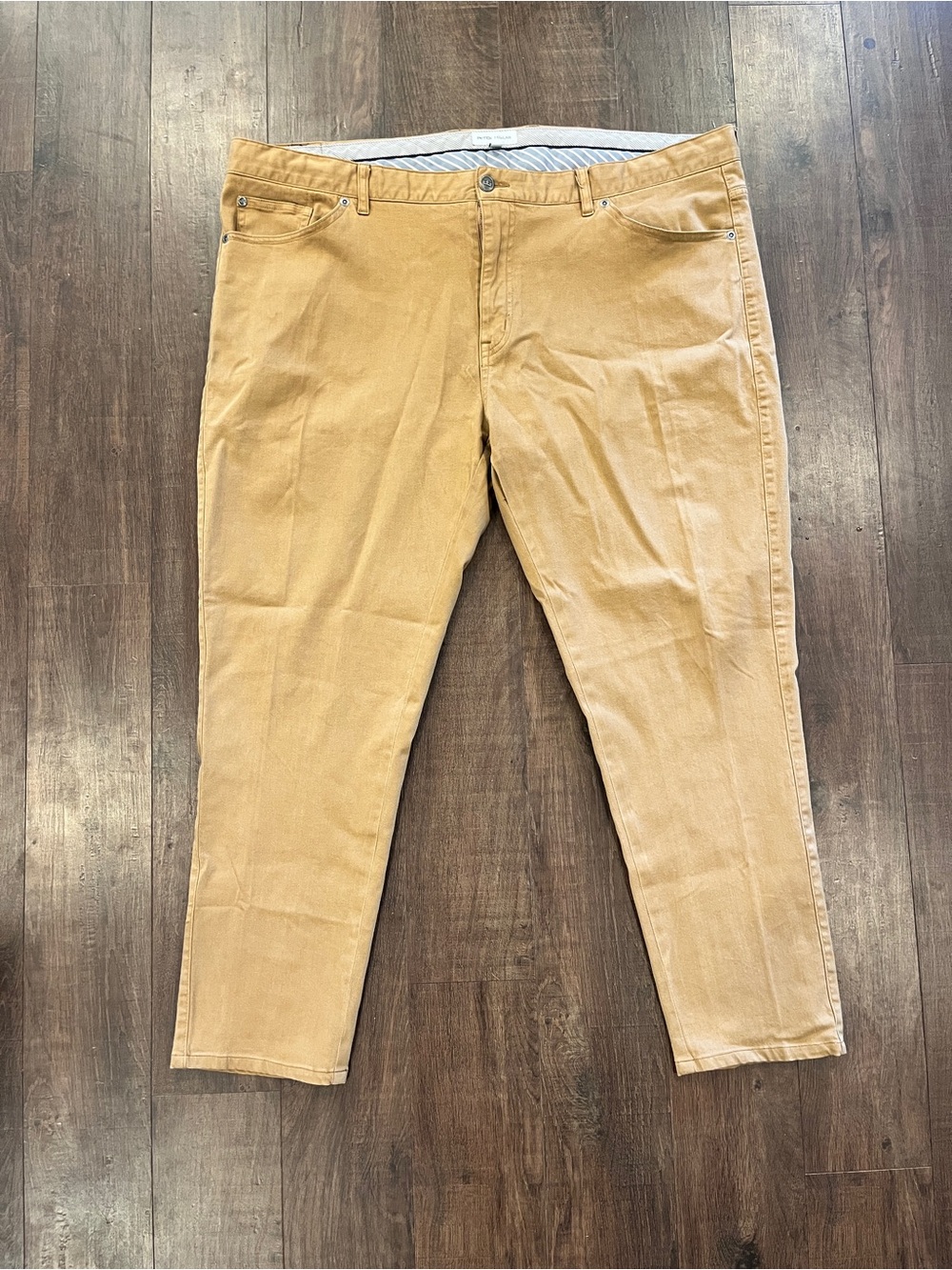 Peter Millar Pants Men’s Size 42x28 Beige Khaki Straight Leg Performance Chino